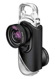 Lens Set for iPhone X: Black Lens/Black Clip