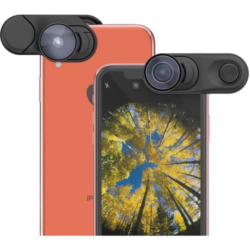 Olloclip iPhone XS Essential - Fisheye + Macro and Super-Wide