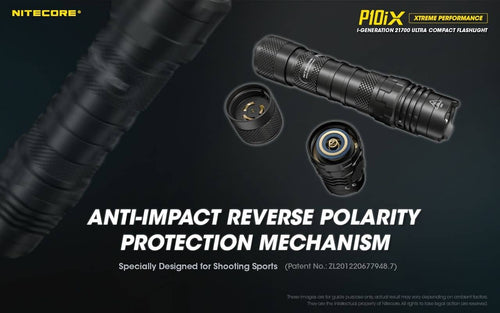 Nitecore P10iX compact 4000 lumen 158m USB-C rechargeable tactical floodlight