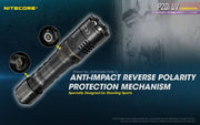 Nitecore P20i UV compact 1800 lumen USB-C rechargeable LED torch with UV output