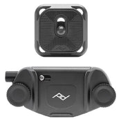 Peak Design Capture Camera Clip v3, Black - with Standard Plate