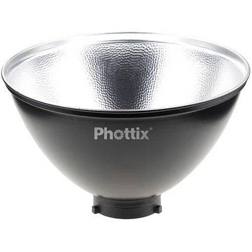 Phottix Wide Angle Reflector with Grid and Diffuser for Indra