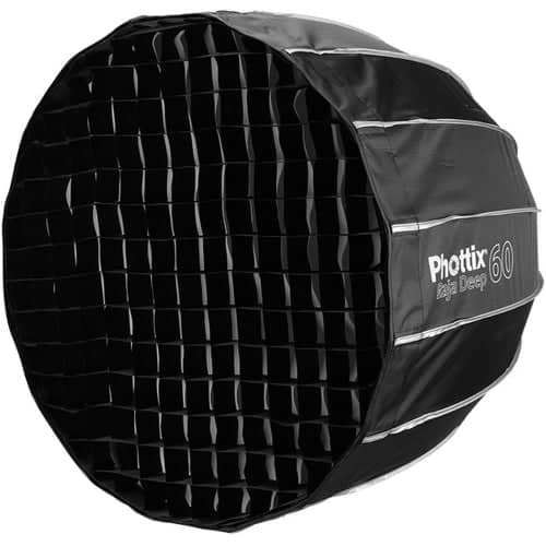 Phottix Raja Deep Parabolic Softbox with Grid (24
