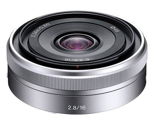 Sony 16mm f/2.8 E-mount lens: Digital SLR Lenses