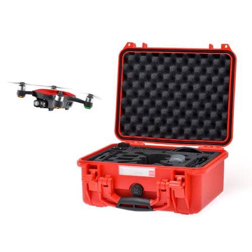 HPRC 2300 Hard Case For DJI Spark Fly More Combo (Red)