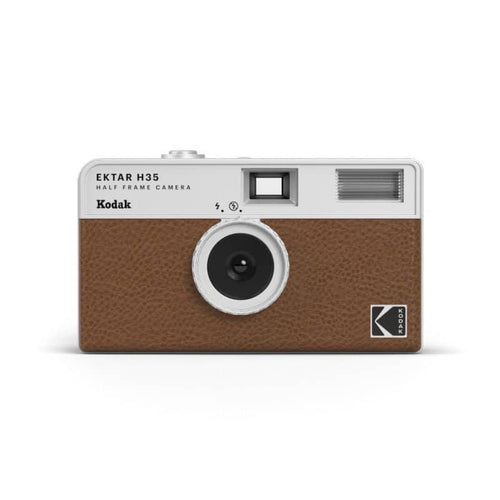Kodak Ektar H35 Half Frame Camera - Brown