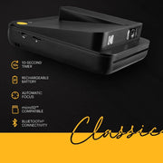 Kodak Smile Classic Instant Print Digital Camera (Black)