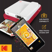 Kodak Smile Classic Instant Print Digital Camera (Red)