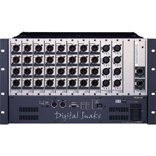 Roland 40 Channel Digital Snake Stage Unit 8 In 32 Out