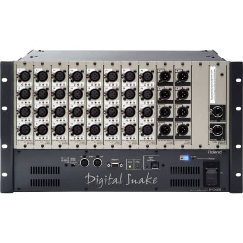 Roland 40 Channel Digital Snake Stage Unit 32 In 8 Out