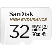 SanDisk High Endurance 32GB microSDHC UHS-I 100MB/s Memory Card - V30
