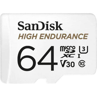 SanDisk High Endurance 64GB microSDHC UHS-I 100MB/s Memory Card - V30