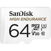 SanDisk High Endurance 64GB microSDHC UHS-I 100MB/s Memory Card - V30
