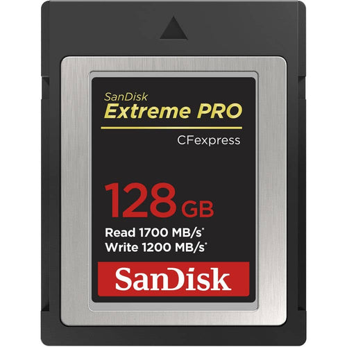 SanDisk Extreme PRO 128GB CFexpress Type B 1700MB/s Memory Card
