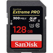 SanDisk Extreme PRO 128GB SDXC UHS II 300MB/s Memory Card - V90