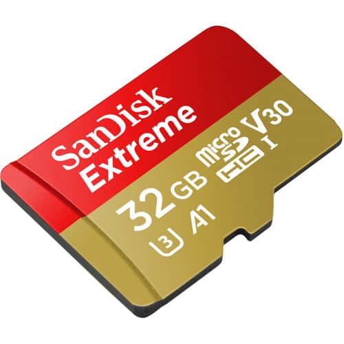 SanDisk Extreme 32GB microSDHC UHS-I 160MB/s Memory Card - V30
