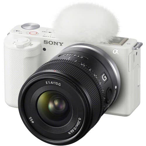 Sony E 15mm F1.4 G Lens