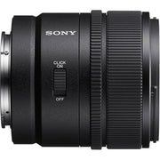 Sony E 15mm F1.4 G Lens