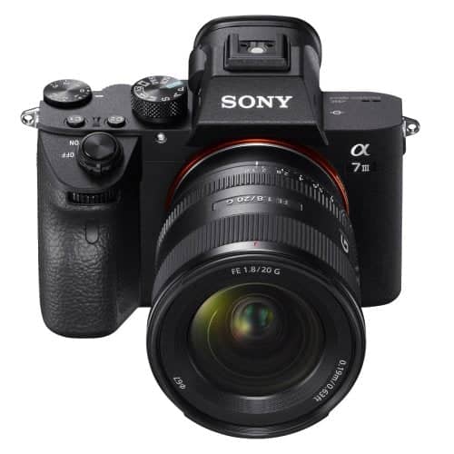 Sony FE 20mm f/1.8 G Lens