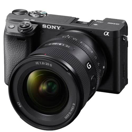 Sony FE 20mm f/1.8 G Lens