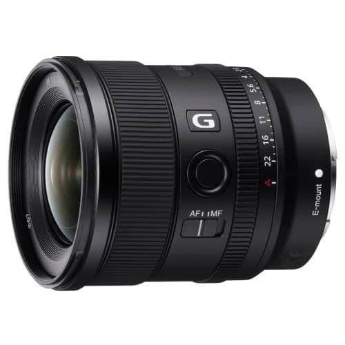 Sony FE 20mm f/1.8 G Lens