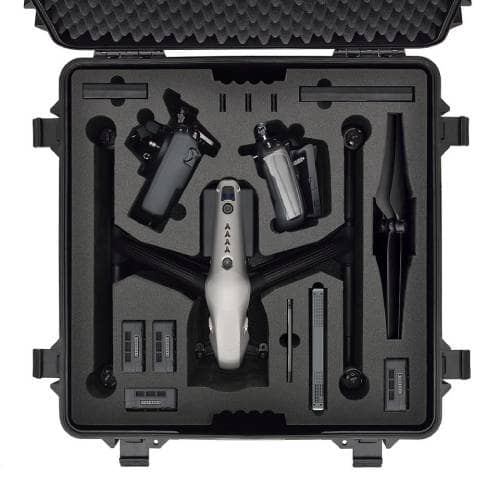 HPRC 4600W Hard Case For DJI Inspire 2 V 2 (Black)