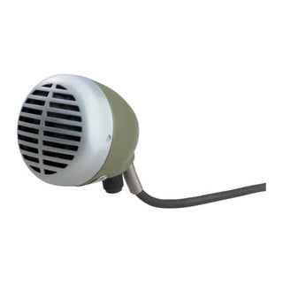 Shure Microphone Dynamic Hi Z Green Bullet Harmonica 6.1m Cable Jack Plug