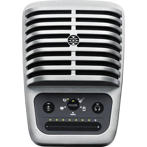 Shure Motiv Digital Large Diaphragm Condenser Microphone + USB & Lightning Cable