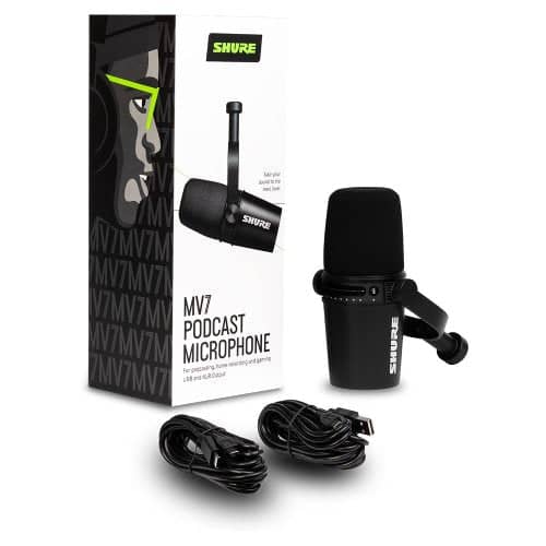 Shure Motiv MV7 Podcast Microphone w/ XLR