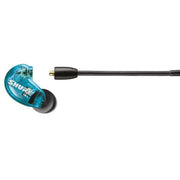 Shure Stereo In-ear Translucent Blue Sound Isolating Earphones