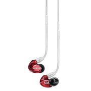 Shure Stereo In-ear Earphones, Sound Isolating, Red 3.5mm EAC46