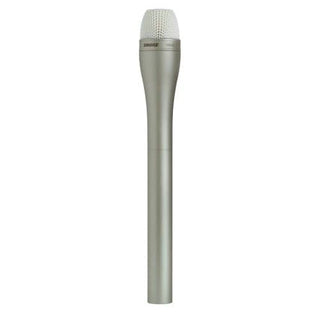 Shure Microphone Dynamic Lo Z Interview Omni Champagne