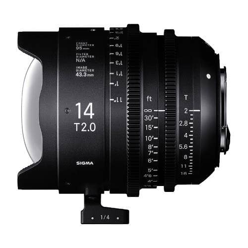 Sigma 14mm T2 Cine Lens for Canon EF Mount