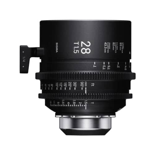 Sigma 28mm T1.5 Cine Lens for PL Mount /i-Technology