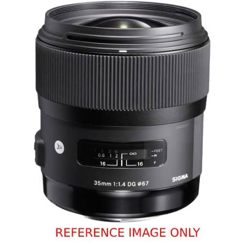 Sigma 35mm f/1.4 DG HSM Art Lens for Nikon F - Second Hand