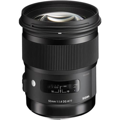 Sigma 50mm f/1.4 ART Series Lens for Nikon