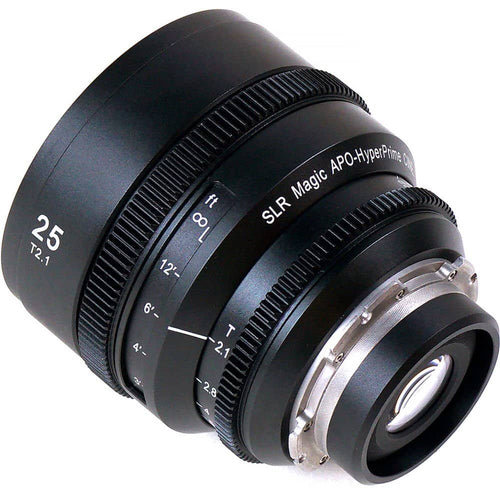 SLR Magic APO HyperPrime CINE 25, 50, 85mm T2.1 Lens Set (PL Mount)