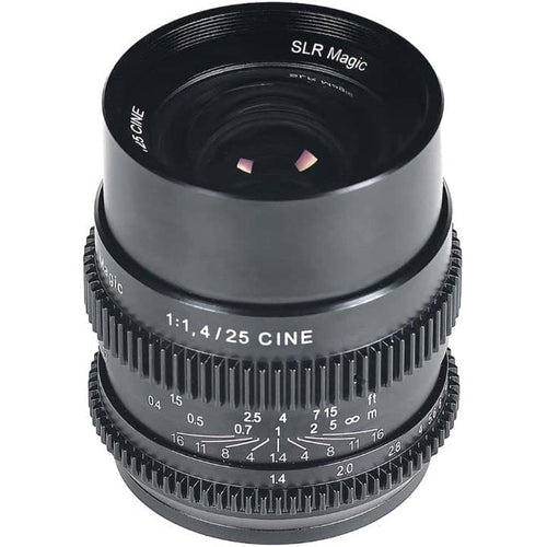 SLR Magic Cine Bundle 25mm f/1.4 Lens & 52mm Variable ND (II) for E Mount