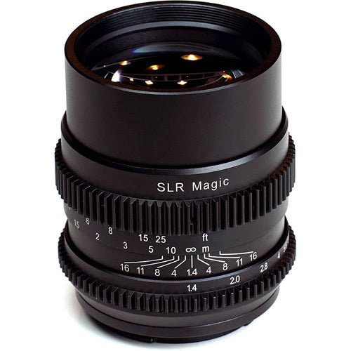 SLR Magic Cine 75mm f/1.4 FE Lens for Sony E-Mount