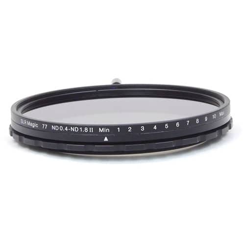 SLR Magic 10mm T2.1 HyperPrime Cine Lens with MFT Mount and 77mm Variable ND Kit
