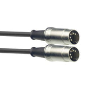 Stagg MIDI Cable Male DIN to Male DIN - 2m/6ft 