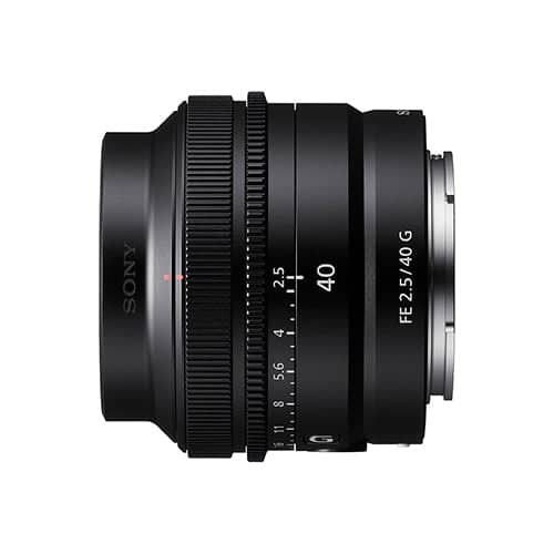 Sony FE 40mm f/2.5 G Lens
