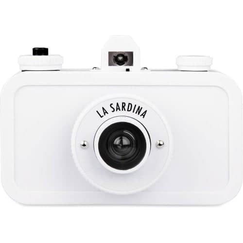 Lomography La Sardina DIY White Edition Camera with Flash