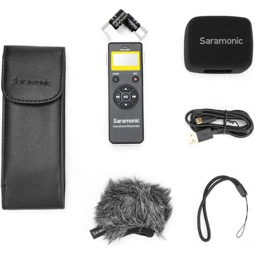 Saramonic SR-Q2 Handheld Audio Recorder with X/Y Stereo Microphone