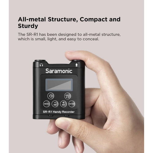 Saramonic Belt Pack Recorder with DK3 Lavalier and MicroSD Card