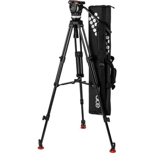 Sachtler System Ace XL MS AL with Fluid Head, Ace 75/2 D Tripod, Mid-Level Spreader & Bag