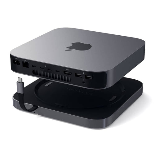 Satechi Aluminium Stand and Hub for Mac Mini/Mac Studio (Space Grey)