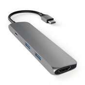 Satechi Slim USB-C Multiport Adapter (V1) (Space Grey)