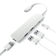 Satechi Slim USB-C Multiport Adapter (V1) (Space Grey)