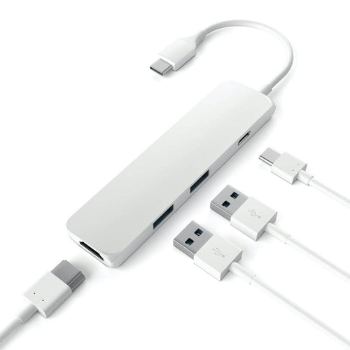 Satechi Slim USB-C Multiport Adapter (V1) (Space Grey)